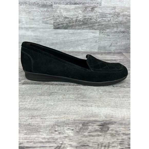 Easy Spirit Womens Size 10 Black Suede Loafers - Picture 7 of 8